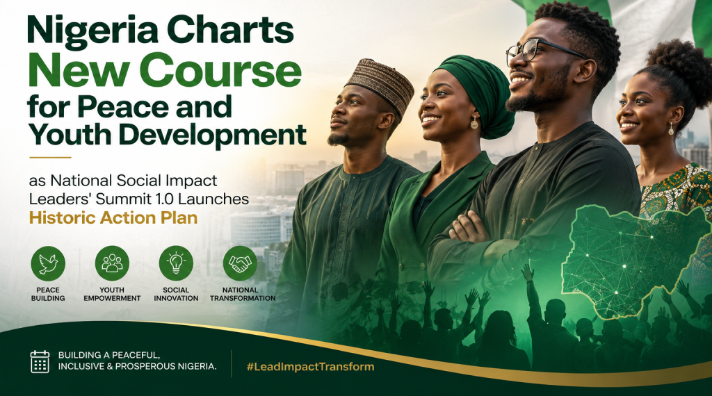 Nigeria Charts New Course for Peace and Youth Development as National Social Impact Leaders' Summit 1.0 Launches Historic Action Plan